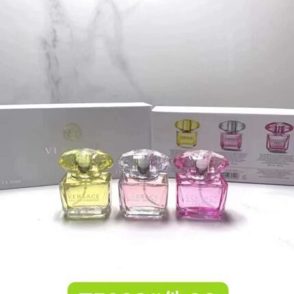 Regular version Versace 3X30ml set with 96pcs batch l, high-quality 1:1 for formal wear