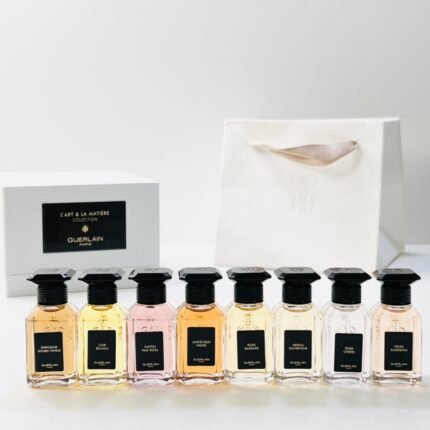 Guerlain Salon Sample 10mlx8 Set of Loving Rose, Türkiye Rose, Gardenia, Sandalwood Rose, Midnight Orange Flower, White Leather Tone, Angelica dahurica fragrance. Vanilla sweet wine gift bag, formal, high-quality with 1:1