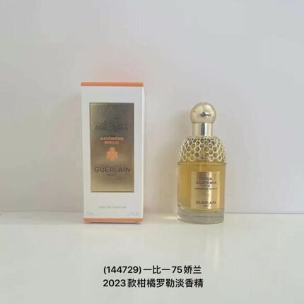 Guerlain New Flora Shuiyu Citrus Basil essence Formal Dress High Quality Belt 1:1