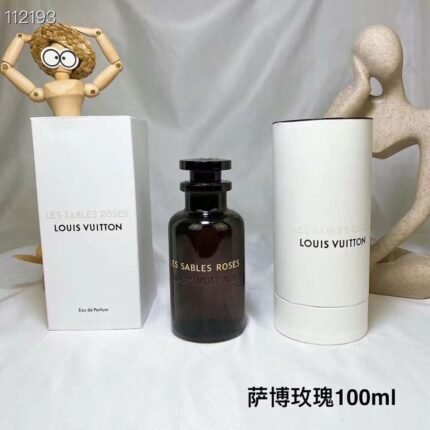 LV perfume black bottle Saab rose 100ml formal high-quality belt 1:1