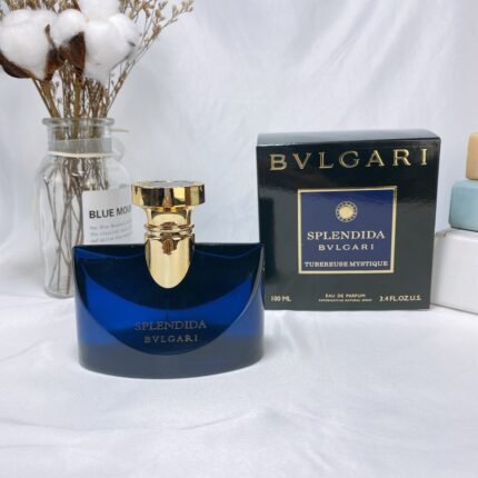 Bulgari Flower God Series Blue Bottle Phantom Evening Fragrance 100ml Formal High Quality Belt 1:1