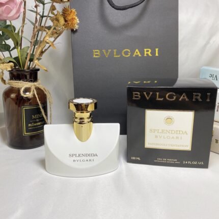 Bulgari Flower God Series White Bottle Huamei Guanghuo 100ml Formal High Quality Belt 1:1