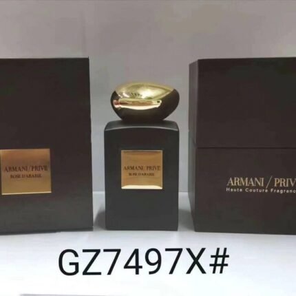 Armani's Private Black Arabian Rose 100ml High Quality Dress with 1:1