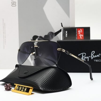 RAY BAN NEW AVITOR Gold and Deep Purple Sunglasses