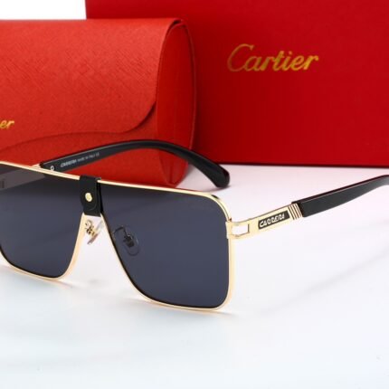 Cartier A2 CARERA dark purple gradient sunglasses
