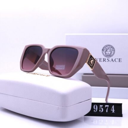 VERSACE taro purple square polarized sunglasses