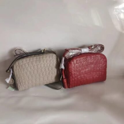Tous Medium Crocodile Pattern Multi Color Crossbody Bag