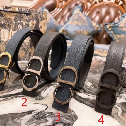 Dior classic D buckle, simple and elegant, low-key luxury