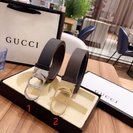 Dior classic D buckle double-sided belt, simple and elegant, refined and elegant