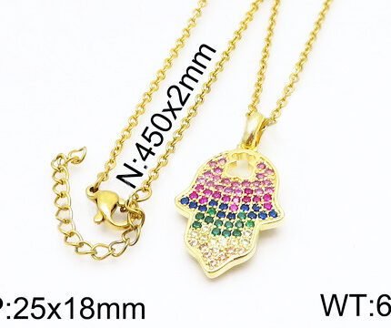 TOUS New Royal Spanish Bear Pendant Necklace Made of Stainless Steel