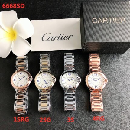 Cartier watch premium dial metal steel strip