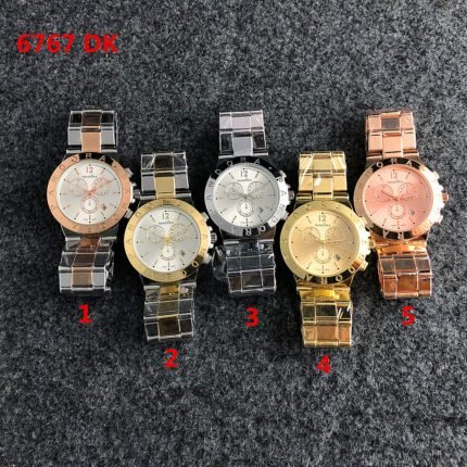 PANDORA watch circular minimalist dial metal strap