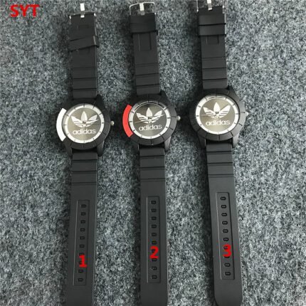 Adidas Clover Watch Silicone Strap Minimalist