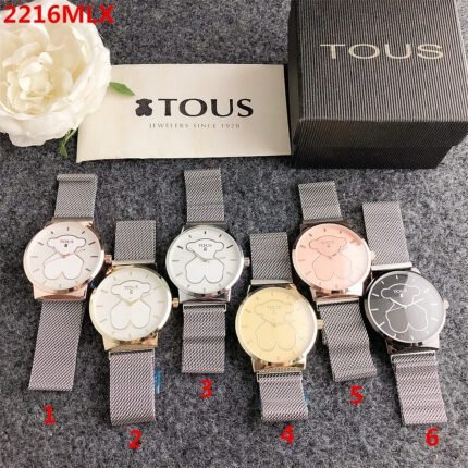 TOUS Women's Light Luxury Simple Disc Watch