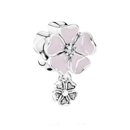 Pandora 925 Silver 791827EN40 Cherry Blossom Bracelet