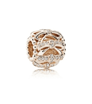 Pandora 925 Silver 781779CZ Hollow Sparkling Sentiment String