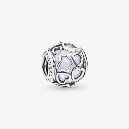 Pandora 925 Silver 792036NOW Purple Wrapped Love String Ornament