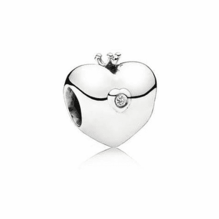 Pandora 925 silver 791702D heart-shaped string decoration