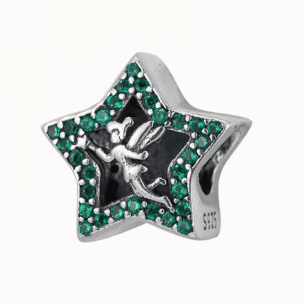 925 Silver Pandora 791920NPG Disney "Wonderful Fairy" Little Ding Dang Star