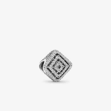Pandora 925 silver 796211CZ geometric line string decoration