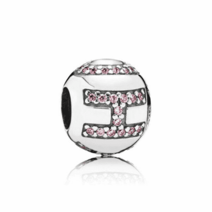 Pandora 925 Silver 791418PCZ Pink Diamond Sparkling String Decoration