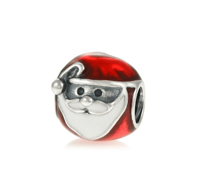 Pandora 925 Silver 791405ENMX Happy Santa Claus String