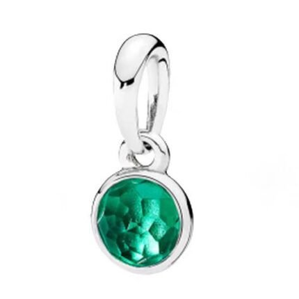 Pandora's May birthstone pendant jewelry accessories DIY simple and delicate high-end