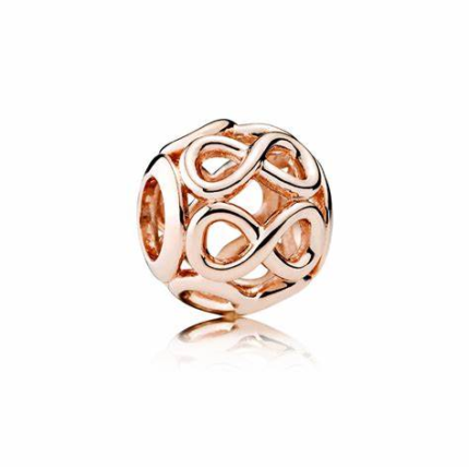 Pandora 925 Silver 781872 Rose Gold Hollow String