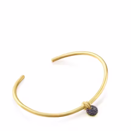 Silver vermeil Luah luna Bracelet with sapphires