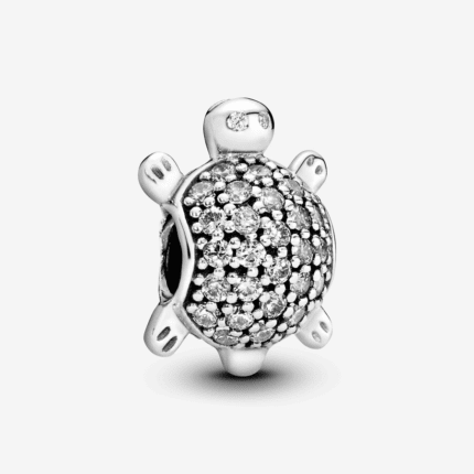 Pandora 925 Silver 791538CZ Sealed Turtle Strand