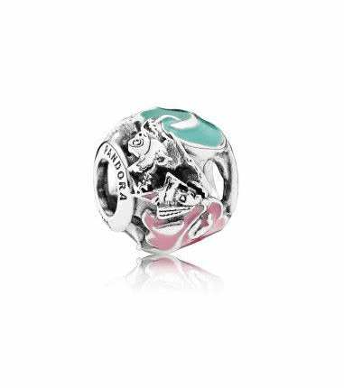 925 Silver Pandora 791923ENMX Disney "Sleeping Beauty" Fairy Godmother String