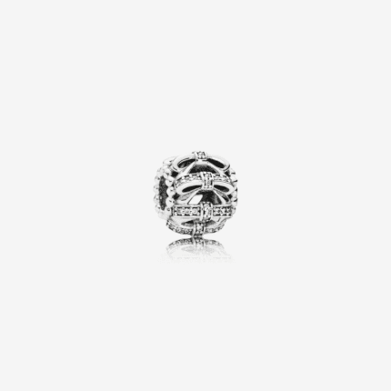 Pandora 791779CZ 925 Silver Hollow Sparkling Sentiment String