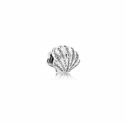 Pandora 925 silver 791574CZ shell string decoration