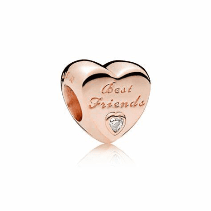 Pandora 925 silver 781727CZ rose series friend string decoration