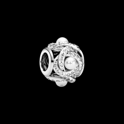 792105WCP Pandora 925 silver bright concentric knot