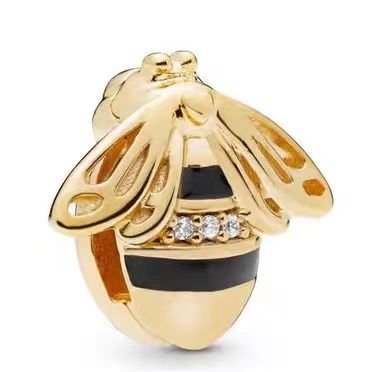 Pandora bee jewelry accessories DIY simple and delicate high-end