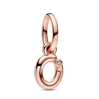 Pandora 26 letter o pendant jewelry accessories DIY simple and exquisite