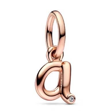 Pandora 26 letter a pendant jewelry accessories DIY simple and exquisite