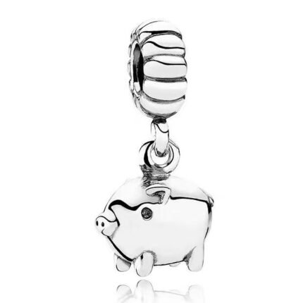 Pandora Zodiac Pig Pendant Jewelry Accessories DIY Simple and Exquisite Advanced