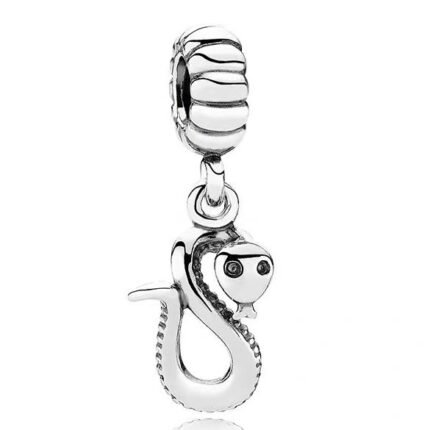 Pandora Zodiac Snake Pendant Jewelry DIY Accessories Simple and High-end