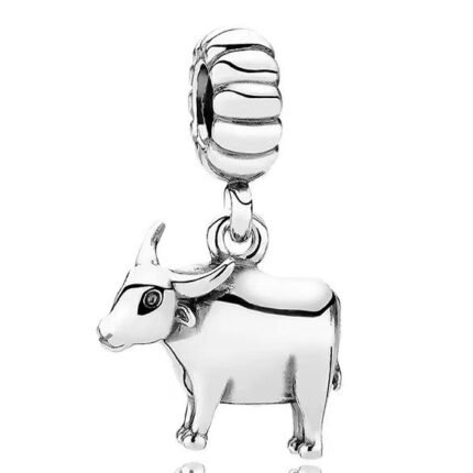 Pandora Zodiac Ox Pendant Jewelry DIY Accessories Simple and Advanced