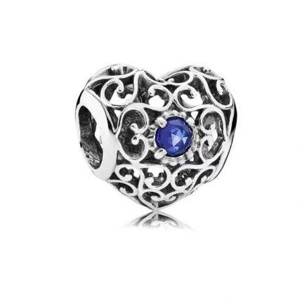 Pandora's September birthstone pendant jewelry accessories DIY simple and delicate high-end