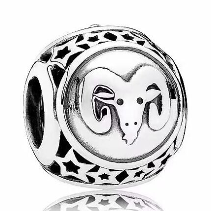 Pandora Zodiac Aries Pendant Jewelry DIY Accessories Simple and High-end