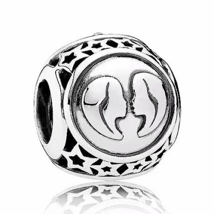 Pandora Zodiac Gemini Pendant Jewelry DIY Accessories Simple and Advanced