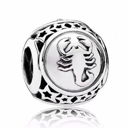 Pandora zodiac sign Scorpio pendant jewelry DIY accessories simple and high-end