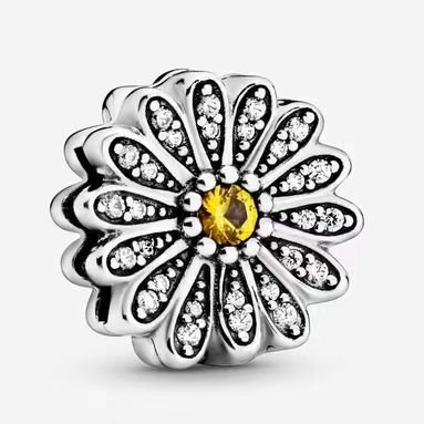 Pandora diamonds daisies, jewelry, small accessories, DIY, simple, exquisite, high-end
