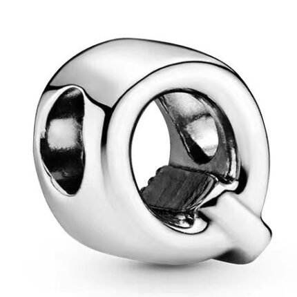 Pandora 26 letter Q three-dimensional pendant jewelry accessories DIY simple and exquisite