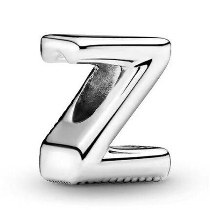Pandora 26 letter Z three-dimensional pendant jewelry accessories DIY simple and exquisite