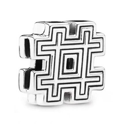 Pandora# symbol jewelry gadgets DIY simple and delicate high-end