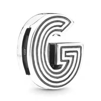 Pandora letter G jewelry accessories DIY simple and delicate high-end